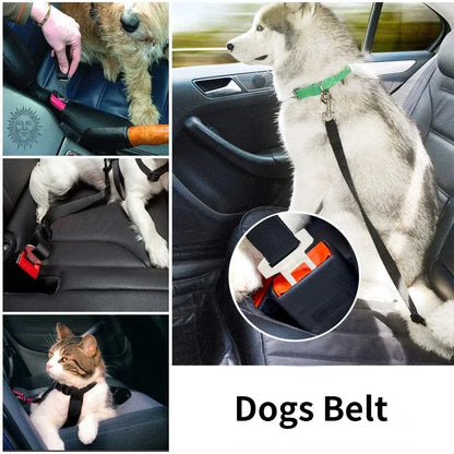 Adjustable Pet Cat Dog Car Seat  Belt