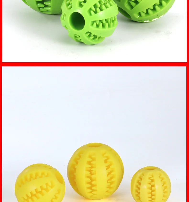 Silicone Pet Dog Toy Ball