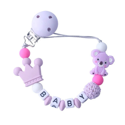 Custom Personalized Name Pacifier Chain for Baby