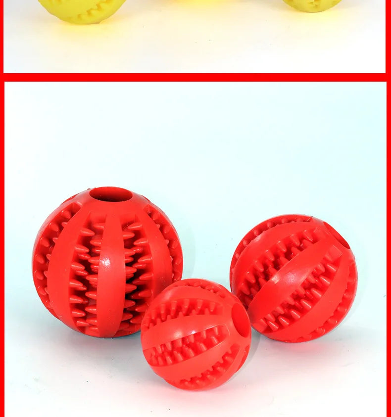 Silicone Pet Dog Toy Ball