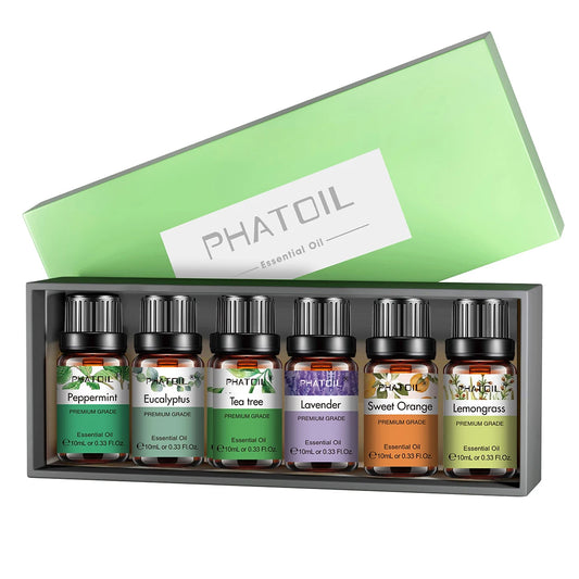 PHATOIL Aroma Gift Set: 6 Essential Oils